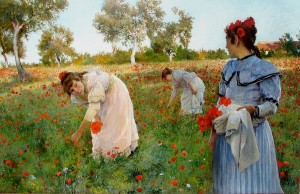 Three little Spanish ladies